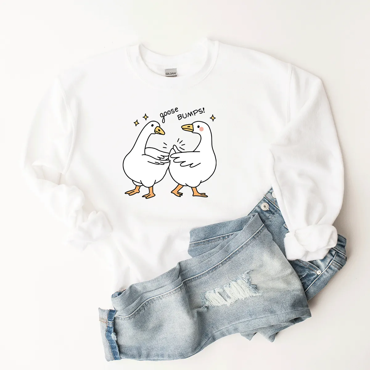 Goose Bumps (Sparkle) - Sweatshirt