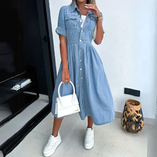 Greta® | Trendy denim dress