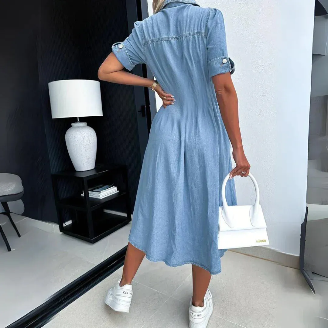 Greta® | Trendy denim dress