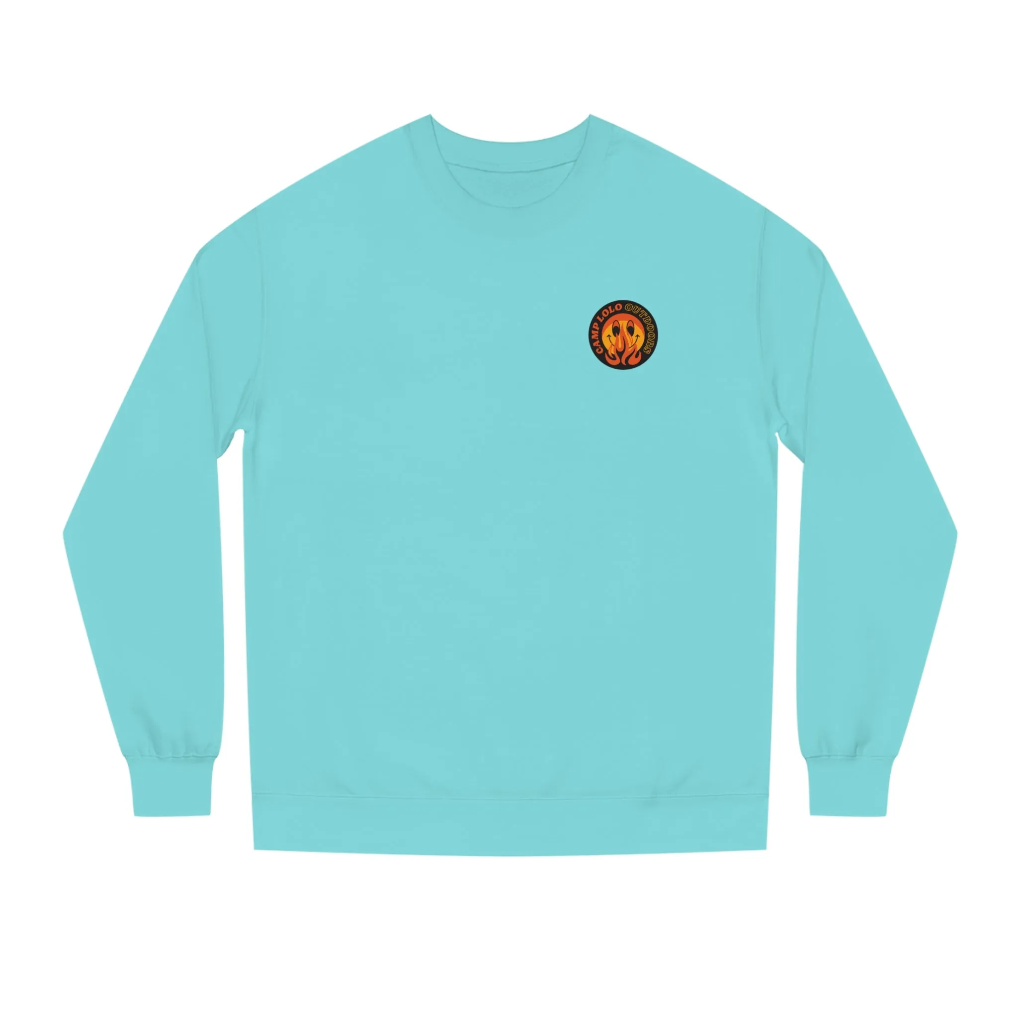 Happy Camper Crew Neck Sweatshirt