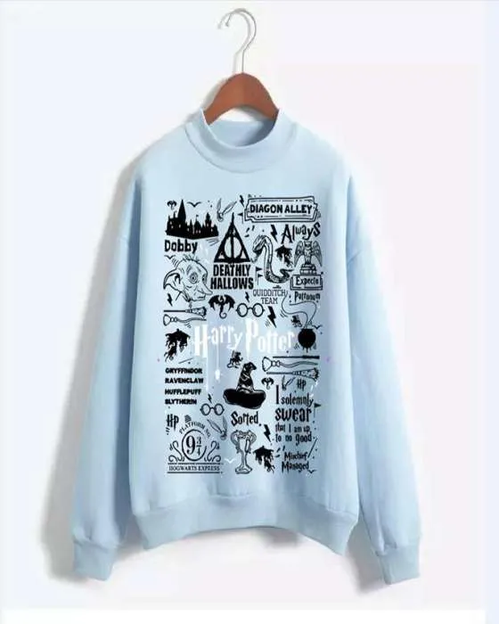 Harry Potter Printed Sweat Shirt For womens 812
