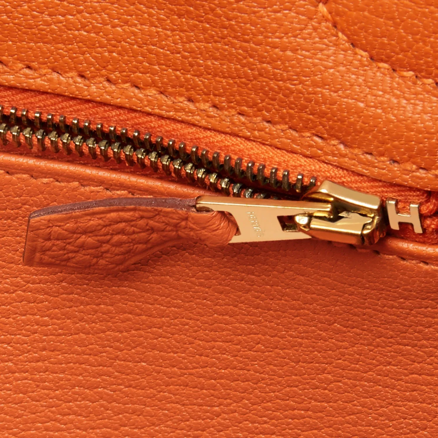 Hermes Orange Birkin 30cm Togo Gold Hardware