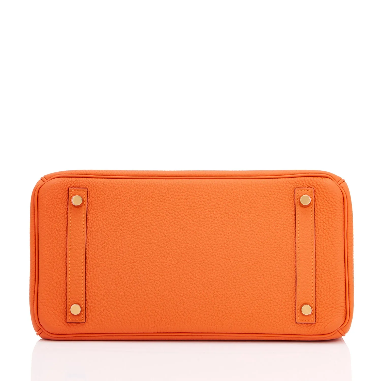 Hermes Orange Birkin 30cm Togo Gold Hardware