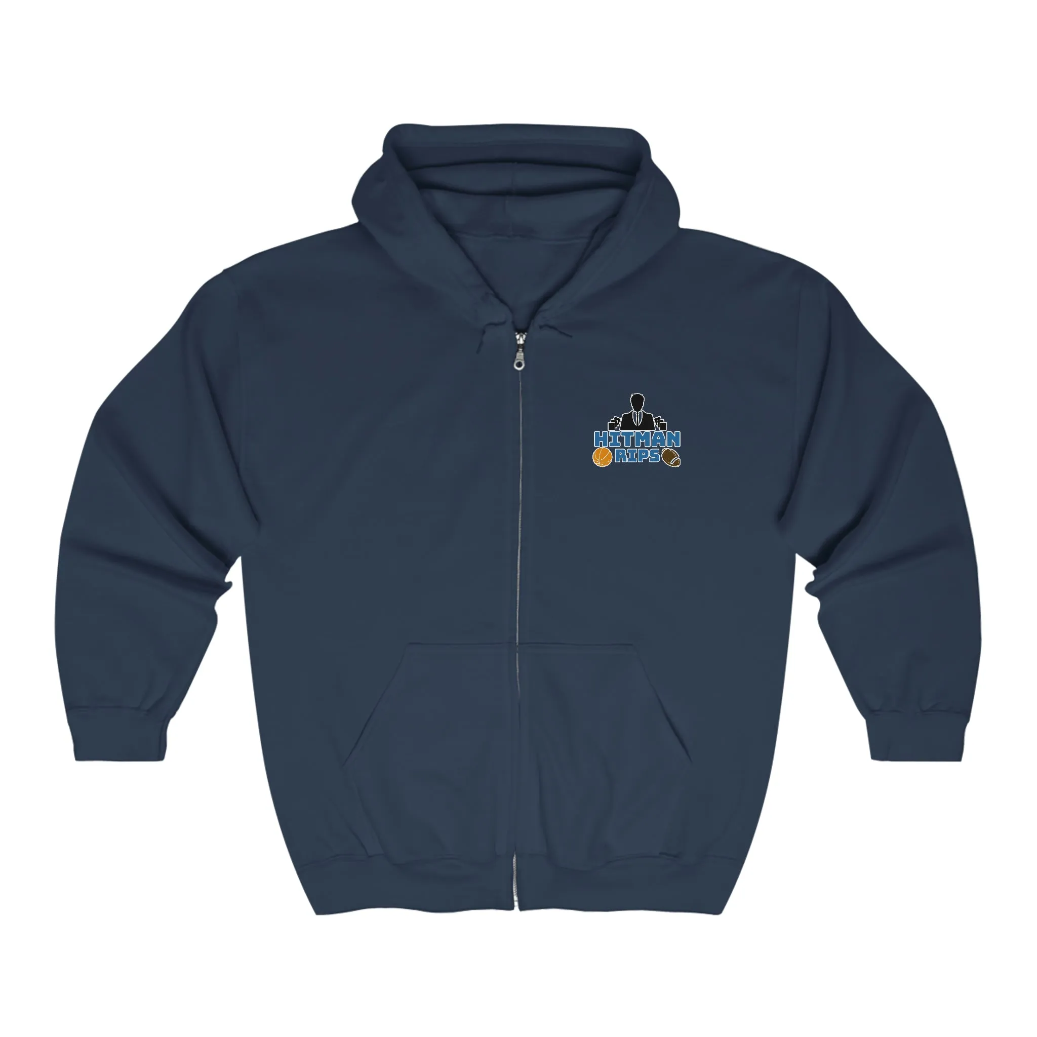 HMR Hitmen Unisex Heavy Blend™ Full Zip Hooded Sweatshirt