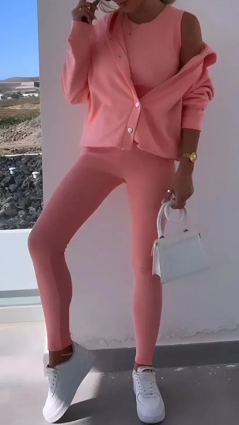 Hooded Cardigan Sweatshirt Cosyset