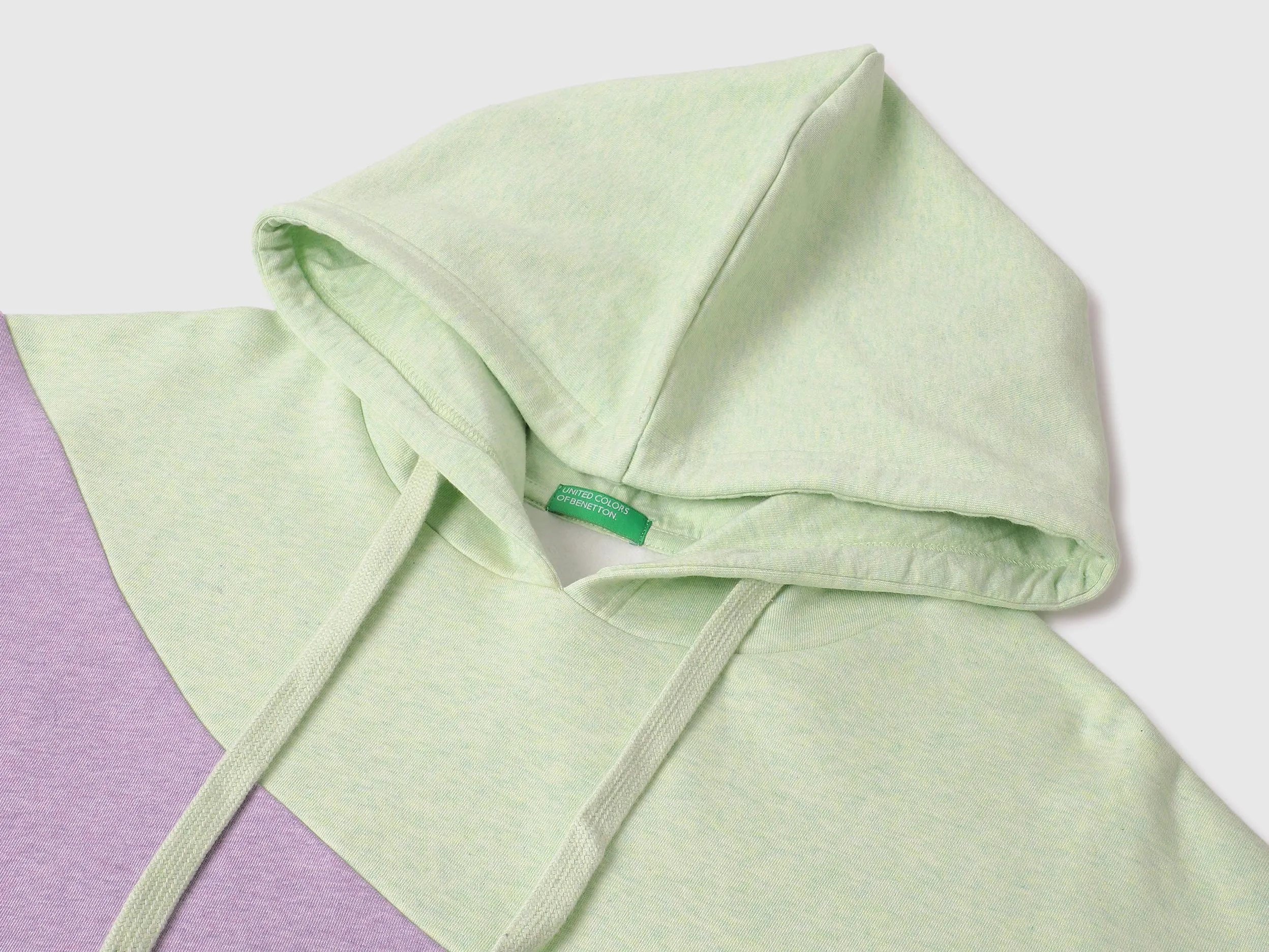 Hooded Neck Colorblock Sweatshirts