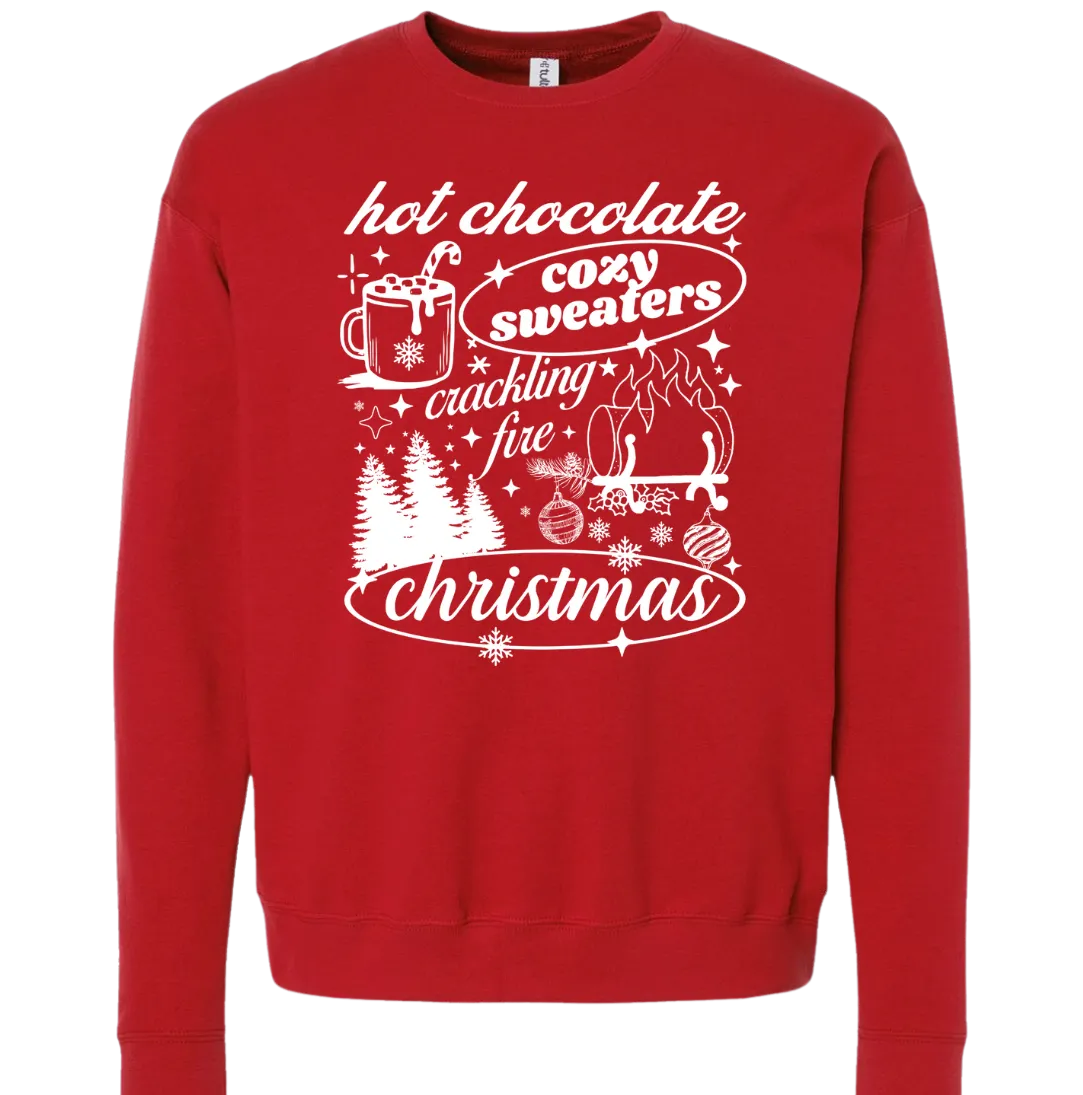 Hot Chocolate and Cozy Sweaters