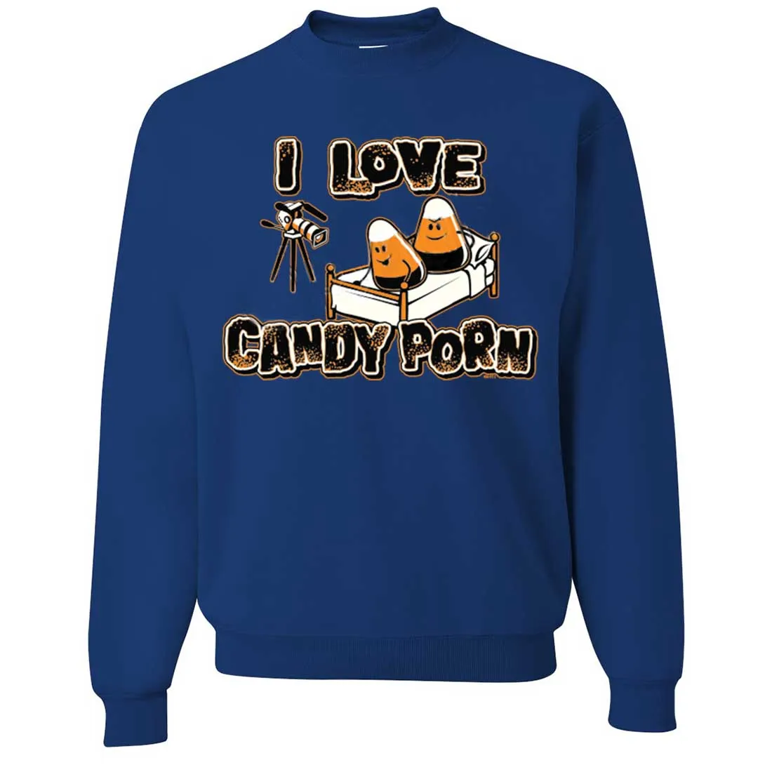 I Love Candy Porn Crewneck Sweatshirt