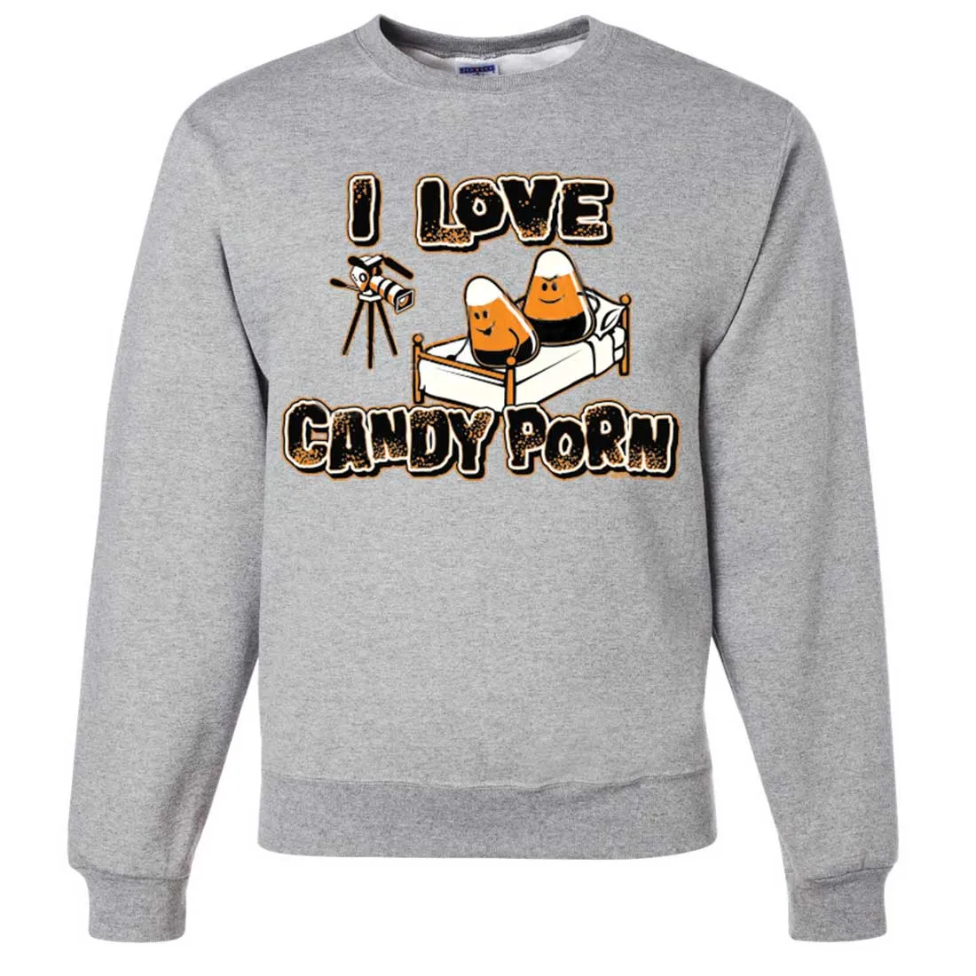 I Love Candy Porn Crewneck Sweatshirt