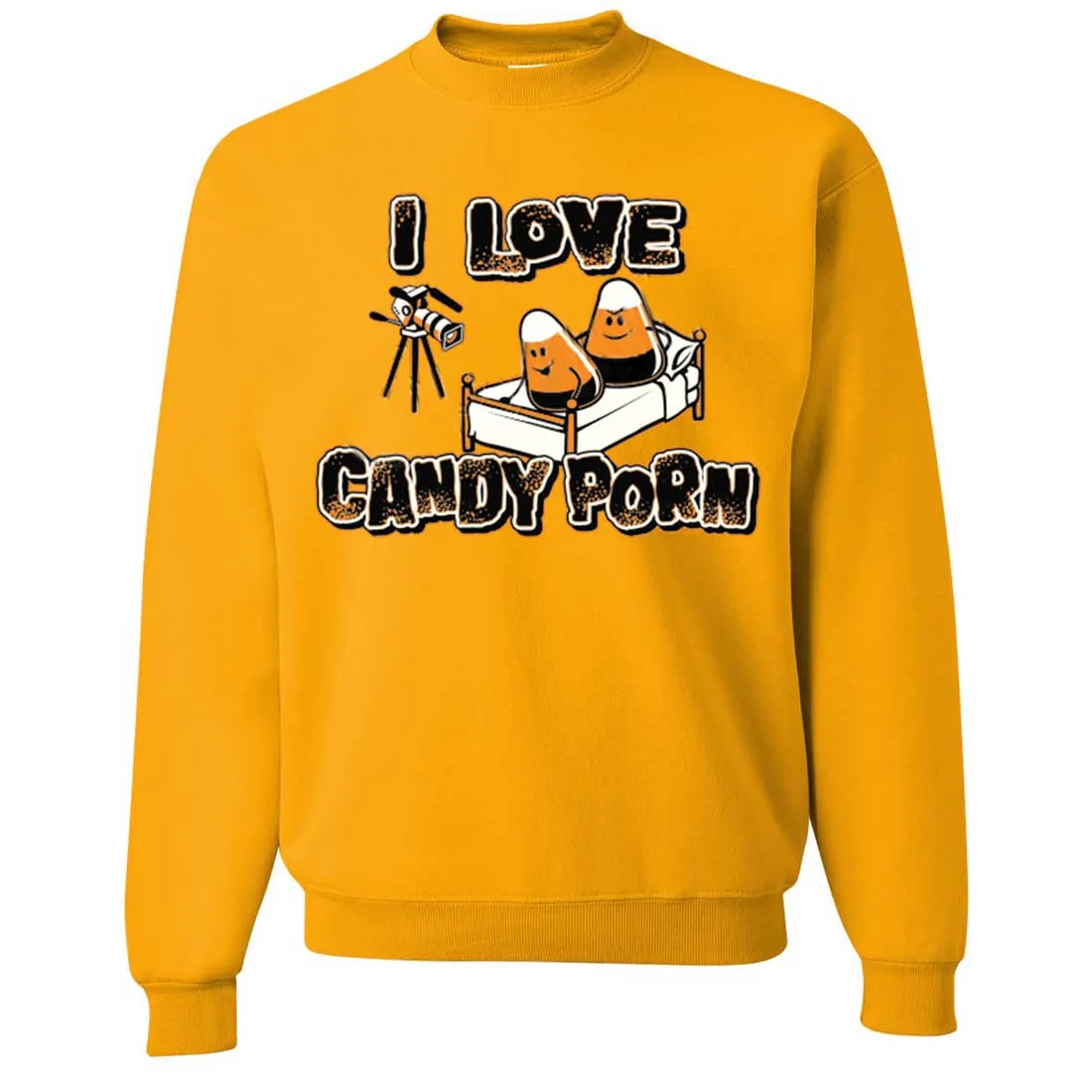 I Love Candy Porn Crewneck Sweatshirt