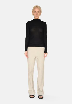 Ina long sleeved t-shirt 4156 - Black