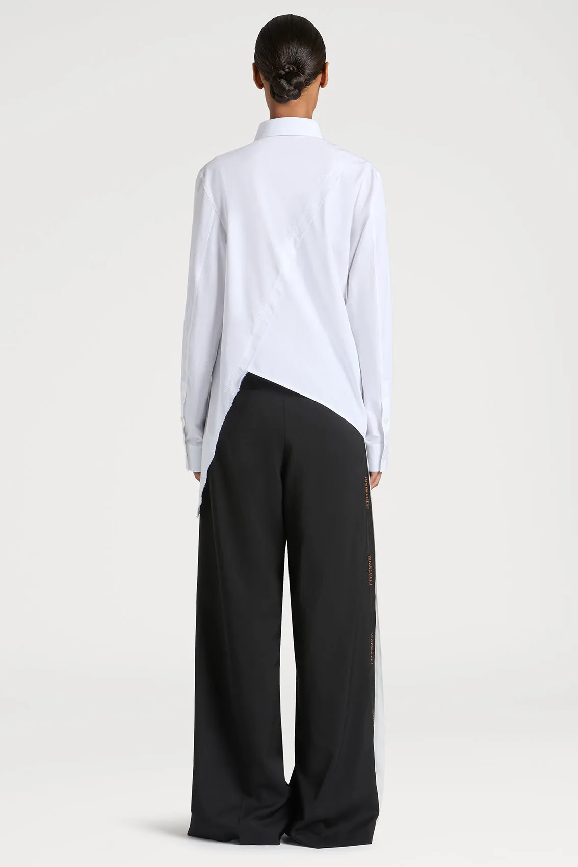 IRREGULAR WHITE SHIRT