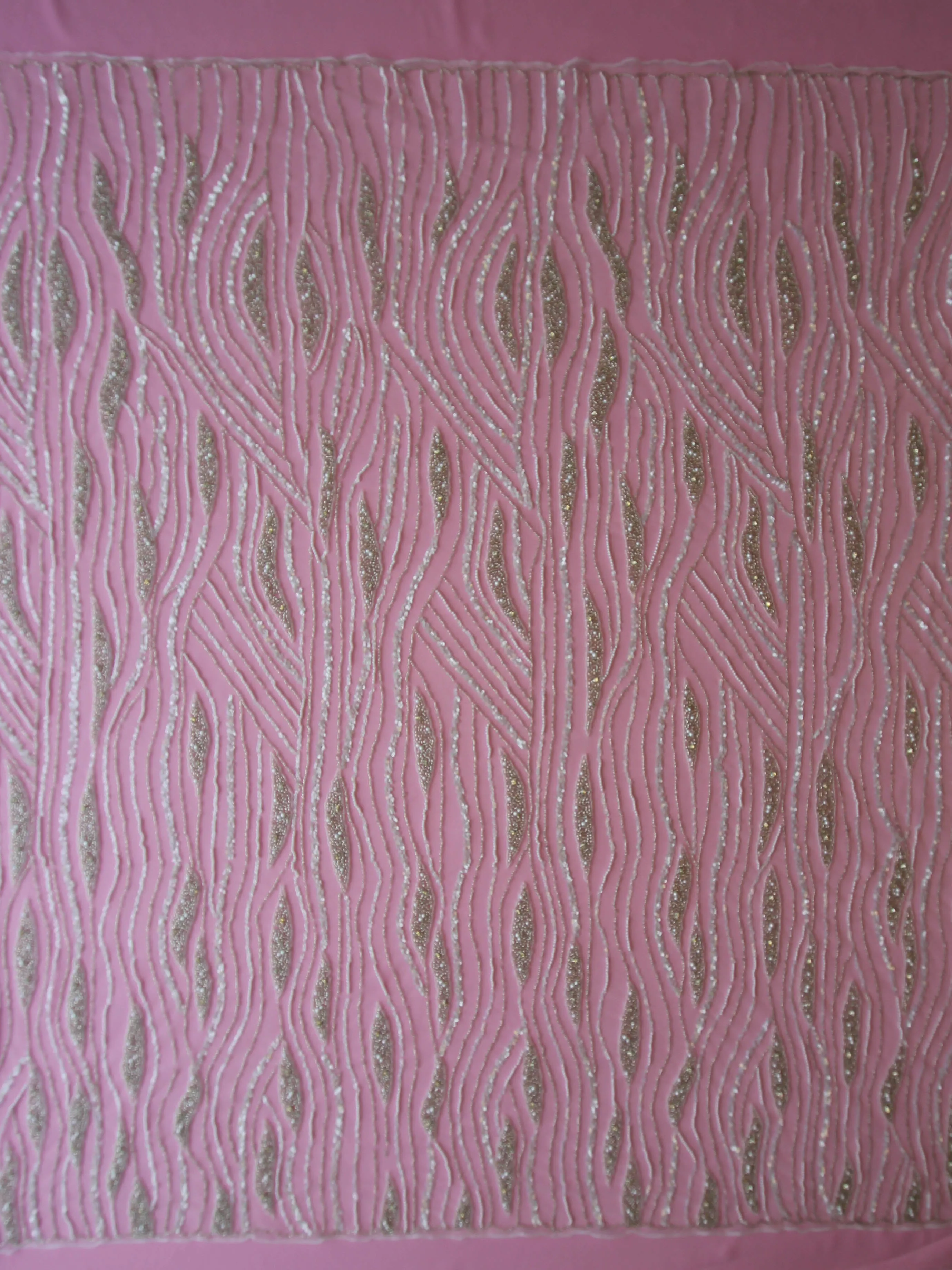 Ivory Beaded Lace - Cynthia