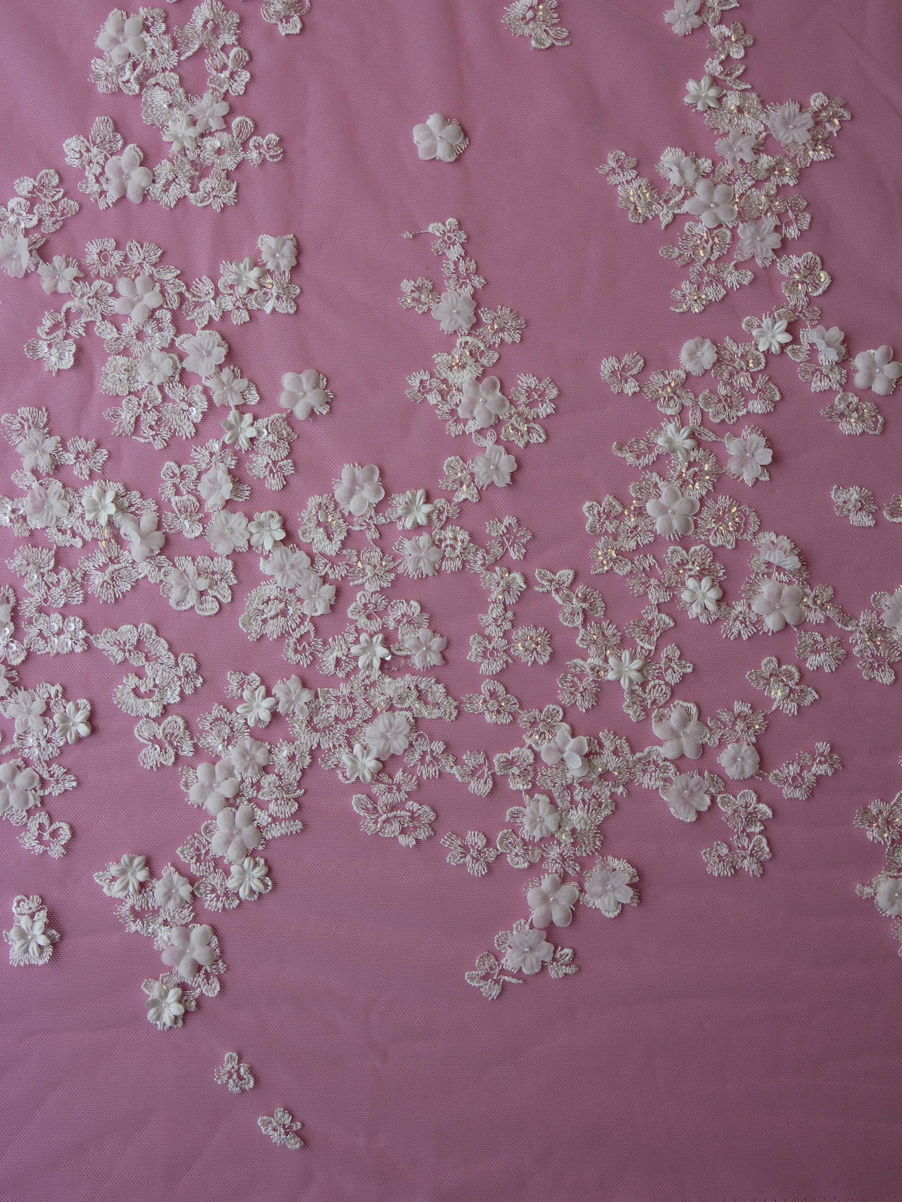 Ivory Embroidery Lace - Fabienne