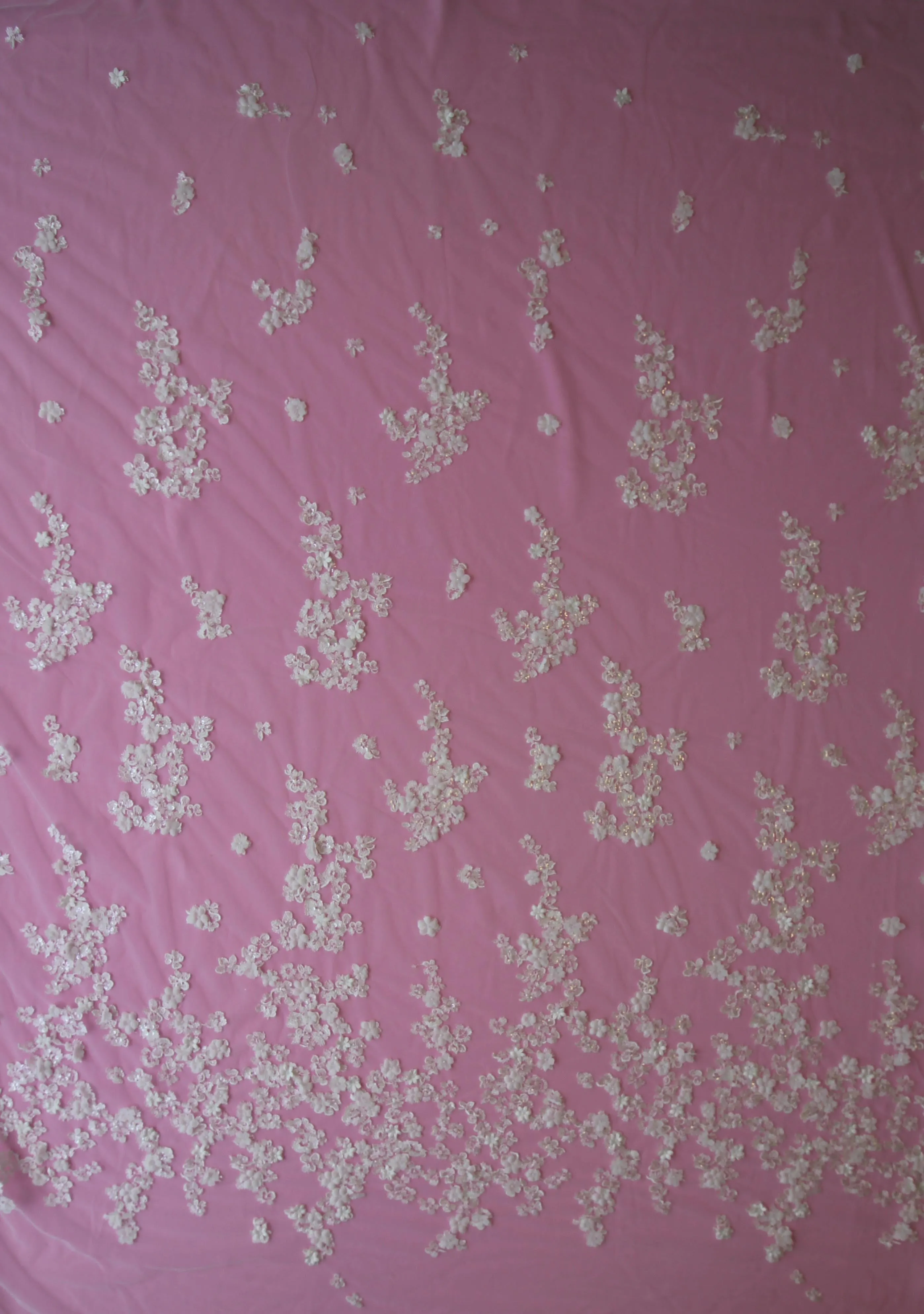 Ivory Embroidery Lace - Fabienne