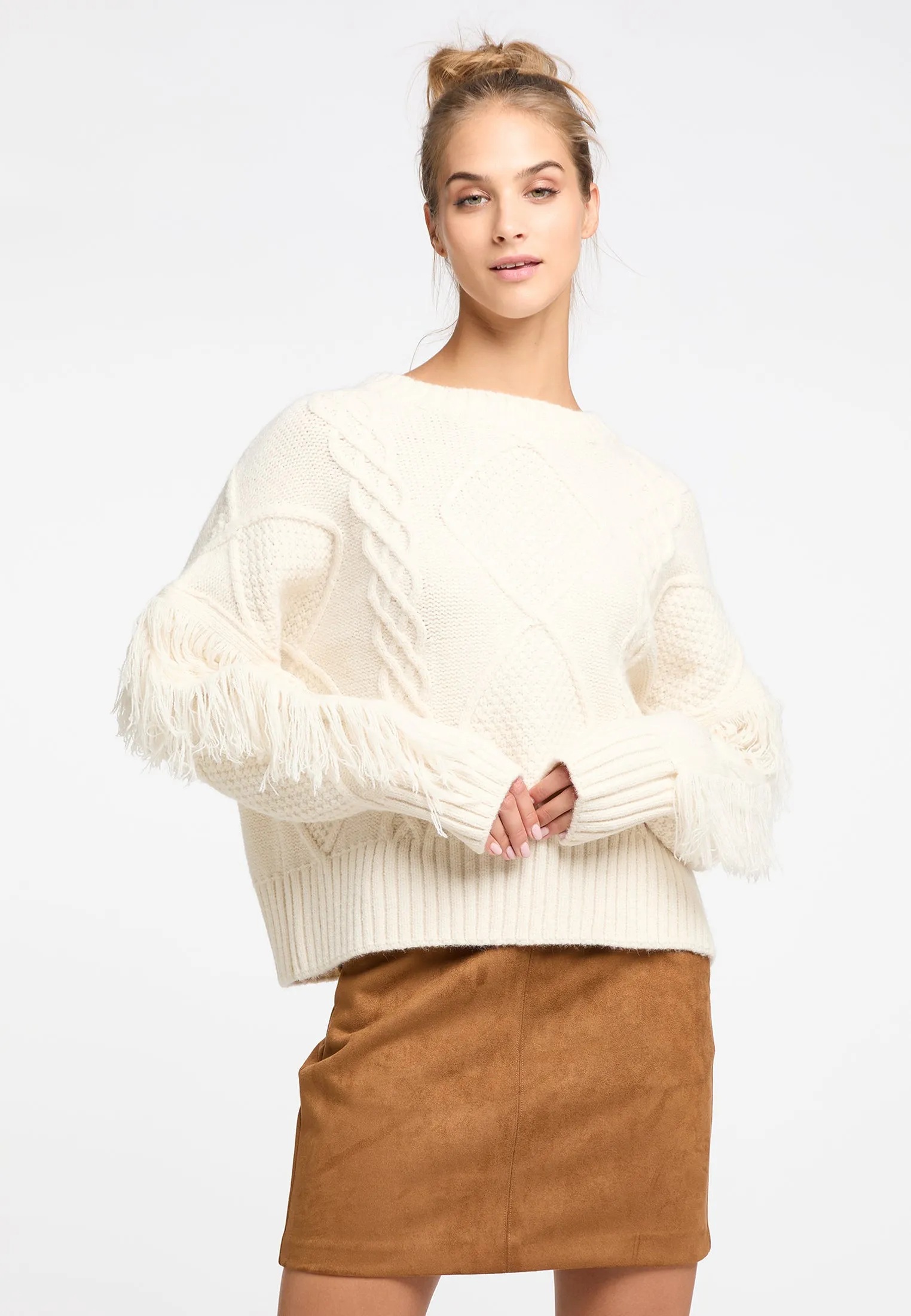 IZIA Women's Knitted Sweater