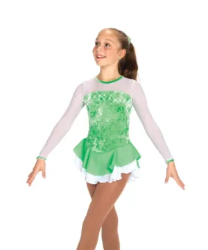 J673/22 Frosty Air Dress Winter Green