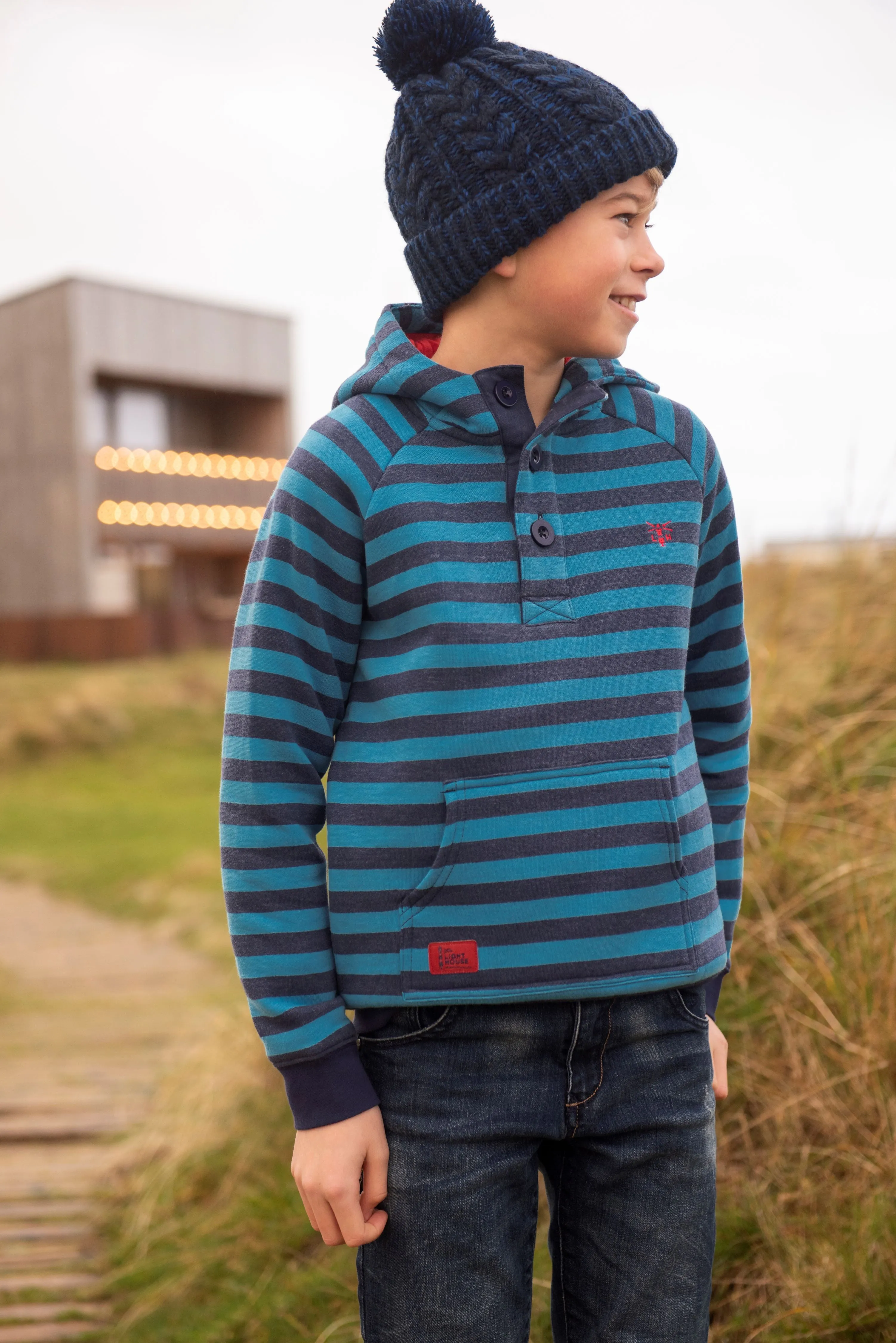 Jack Boys Hoodie - Eclipse Stripe