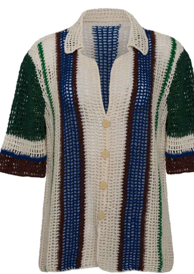 James Shirt Green Blue