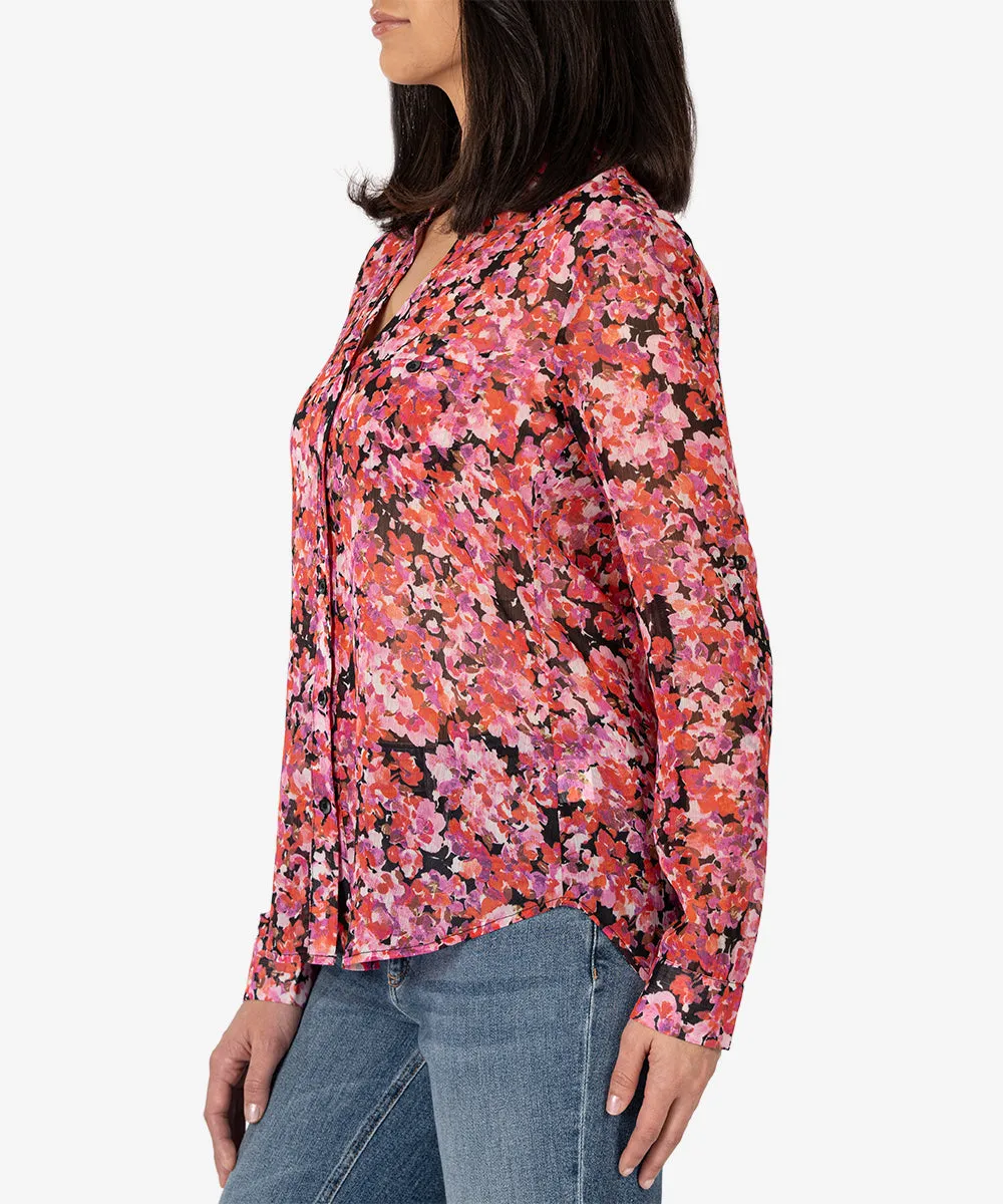 Jasmine Chiffon Blouse - FINAL SALE
