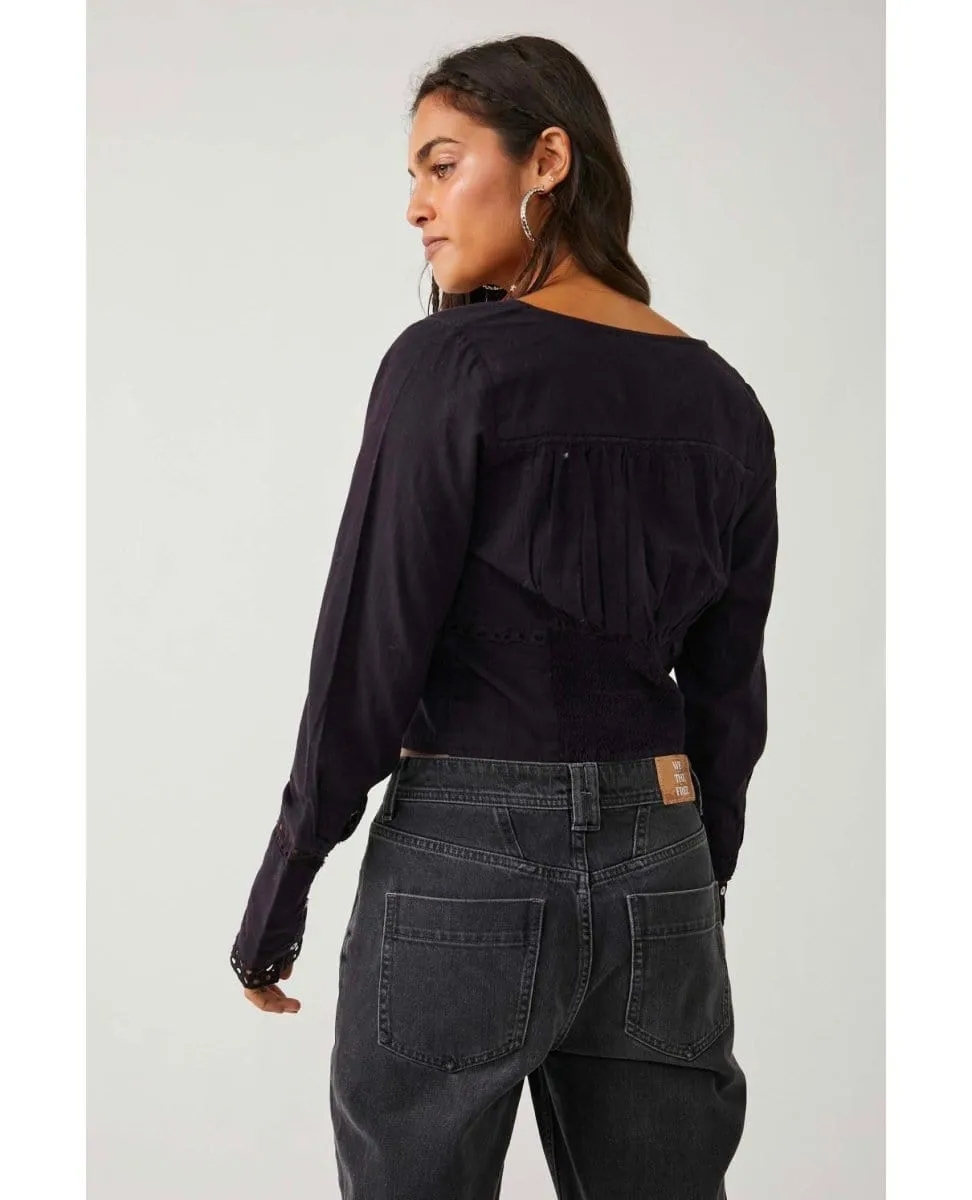 Joi Black Blouse