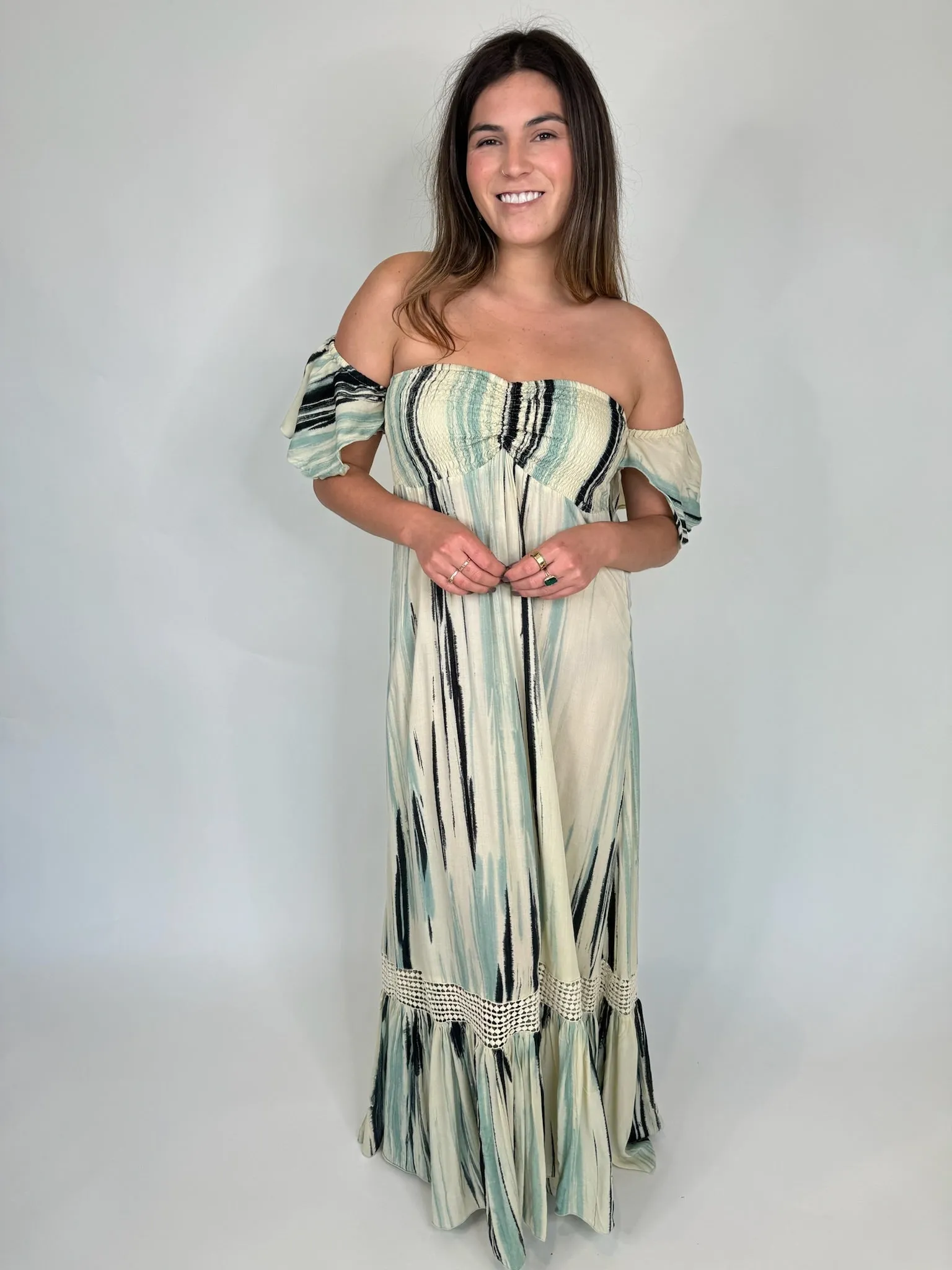 Khush Rowan Dress Swell Blue