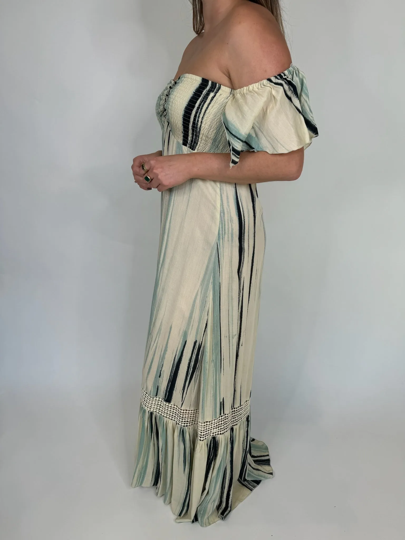 Khush Rowan Dress Swell Blue