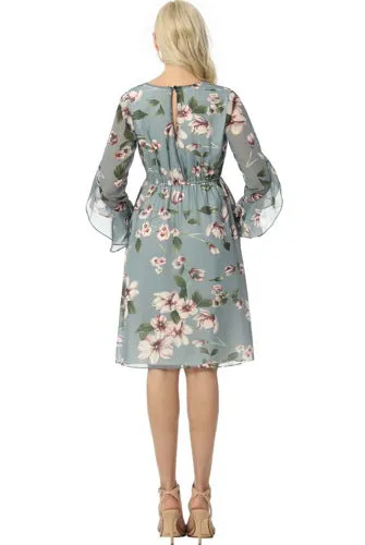Kimi   Kai Maternity "Salena" Floral Print Dress