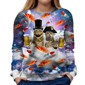 Kitty 4 President Womens Sweatshirt