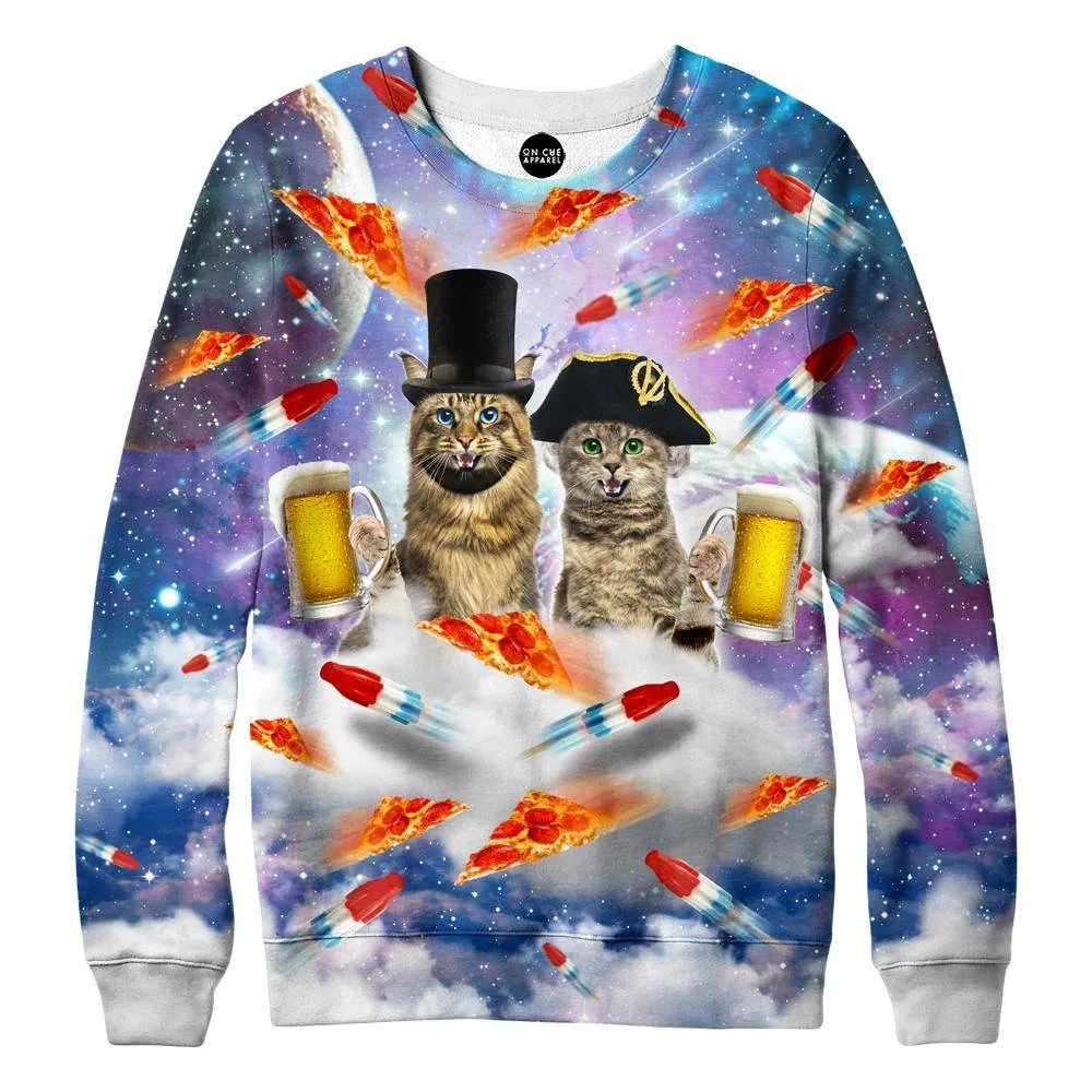 Kitty 4 President Womens Sweatshirt