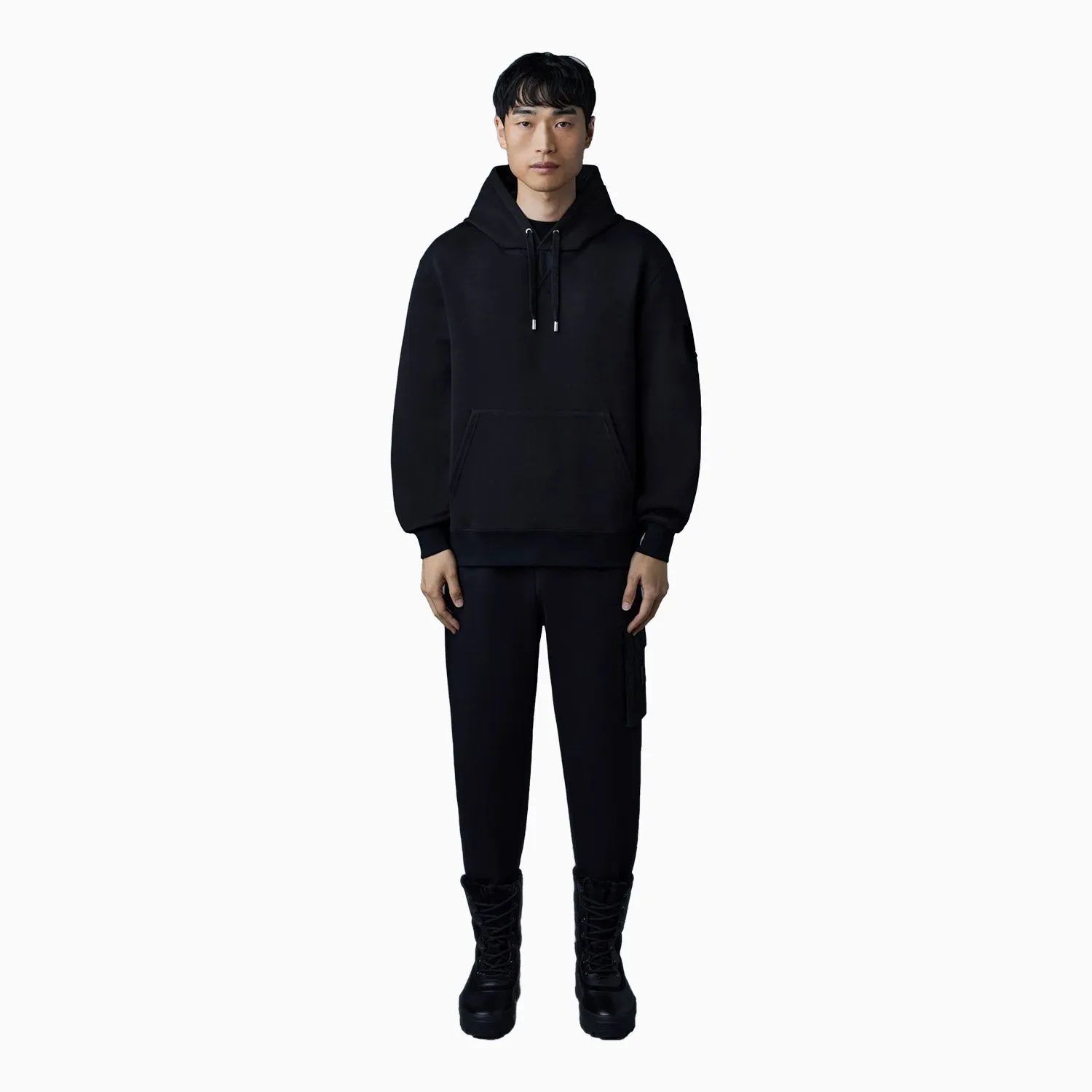 KRYS Pull Over Hoodie With Velvet Embroidery