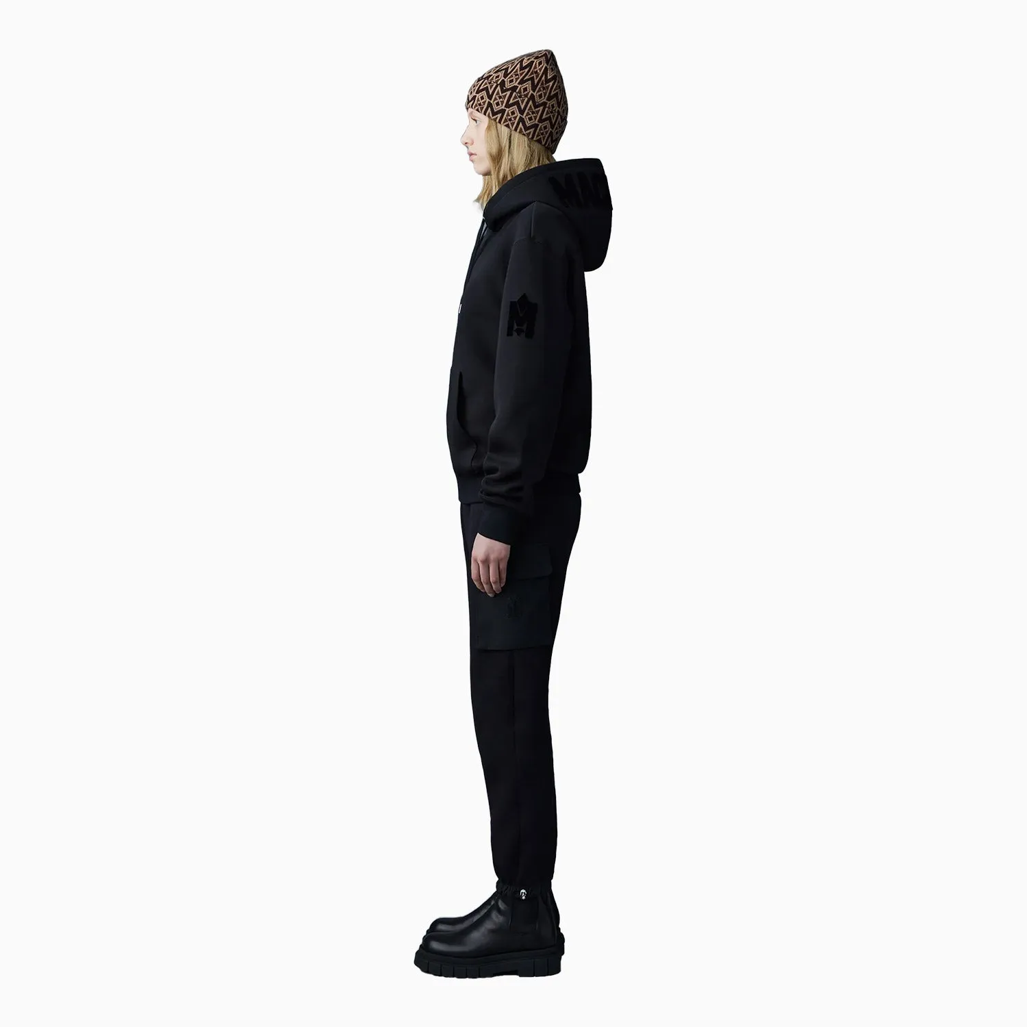 KRYS Pull Over Hoodie With Velvet Embroidery