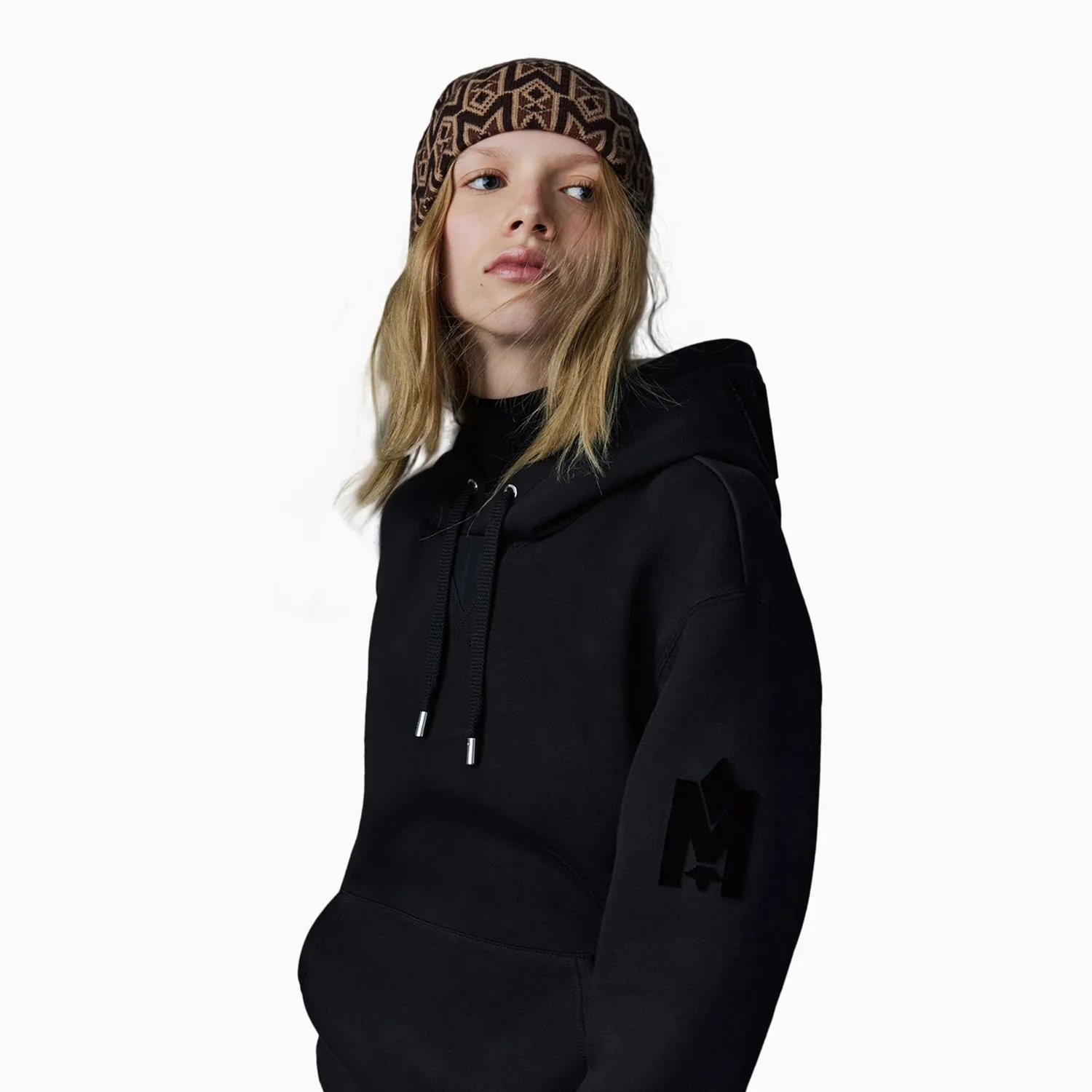 KRYS Pull Over Hoodie With Velvet Embroidery