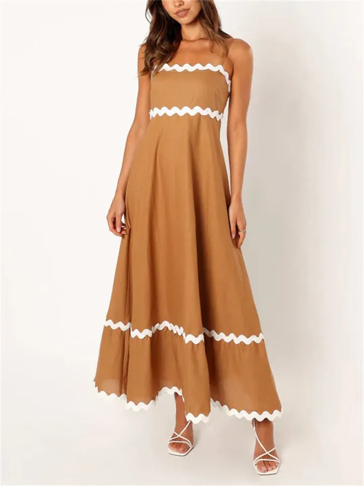 Ladies Summer New Trendy Beach Strappy Dresses