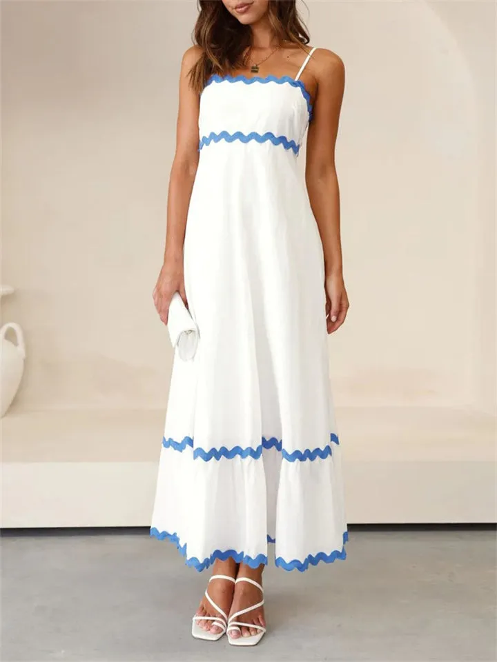 Ladies Summer New Trendy Beach Strappy Dresses
