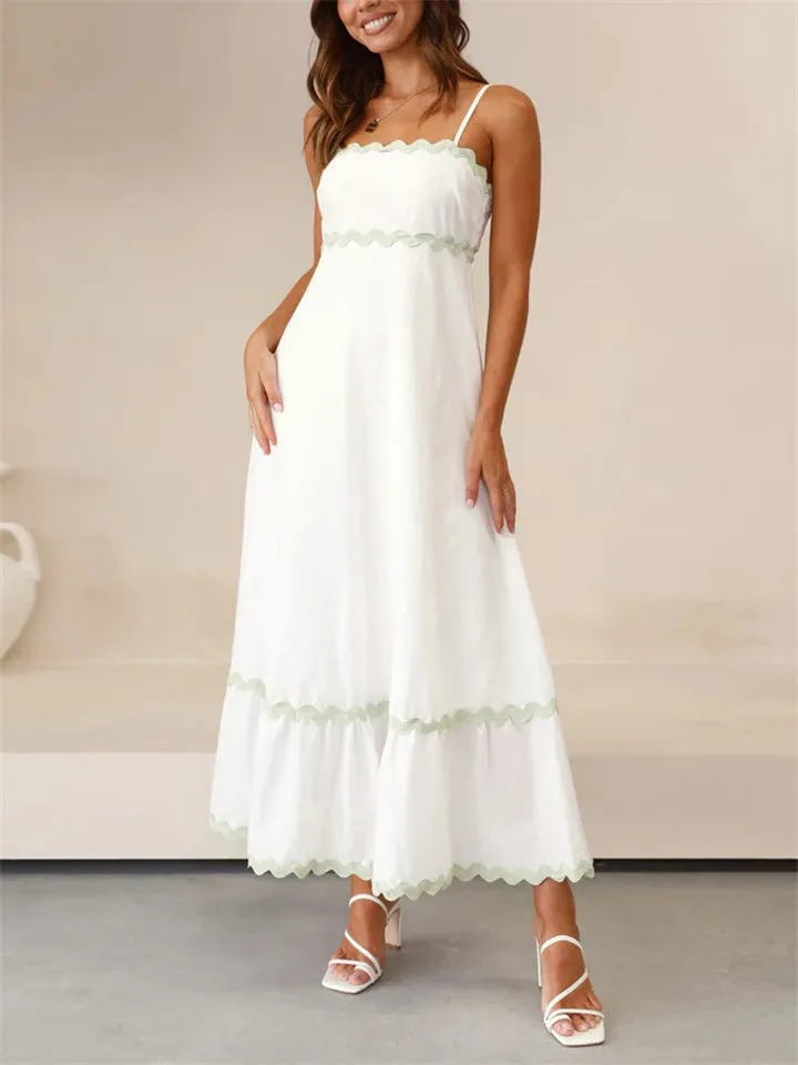 Ladies Summer New Trendy Beach Strappy Dresses