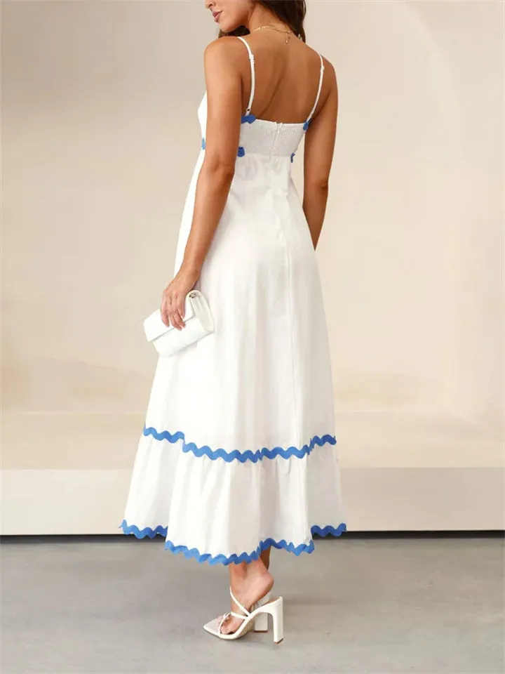 Ladies Summer New Trendy Beach Strappy Dresses