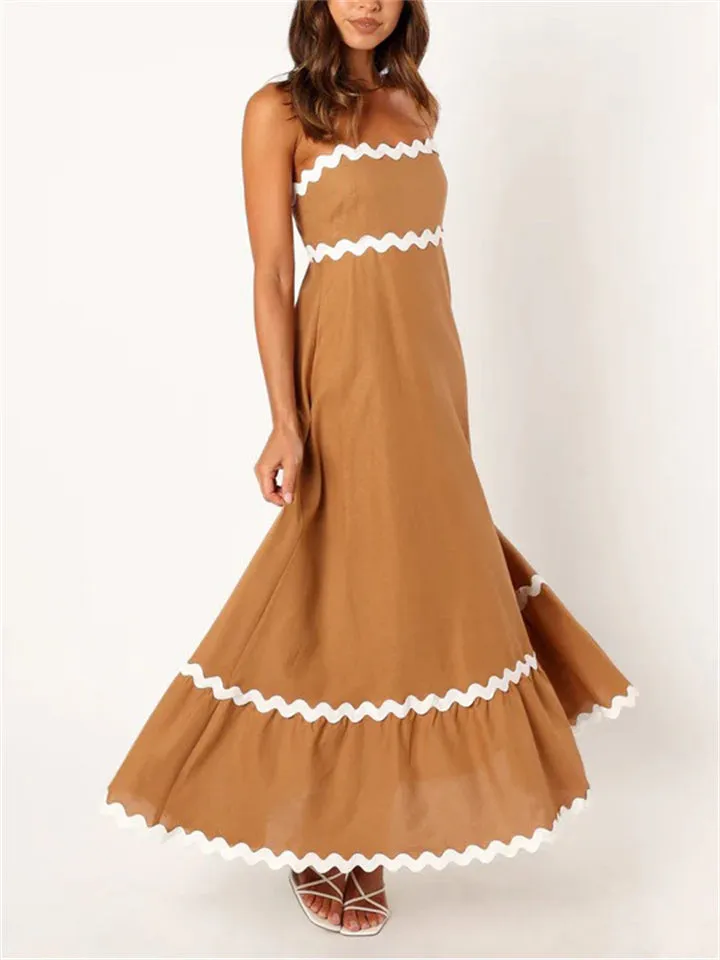 Ladies Summer New Trendy Beach Strappy Dresses