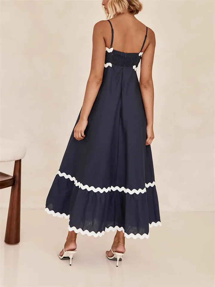 Ladies Summer New Trendy Beach Strappy Dresses