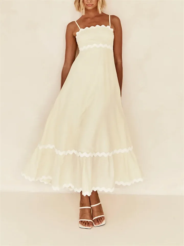 Ladies Summer New Trendy Beach Strappy Dresses