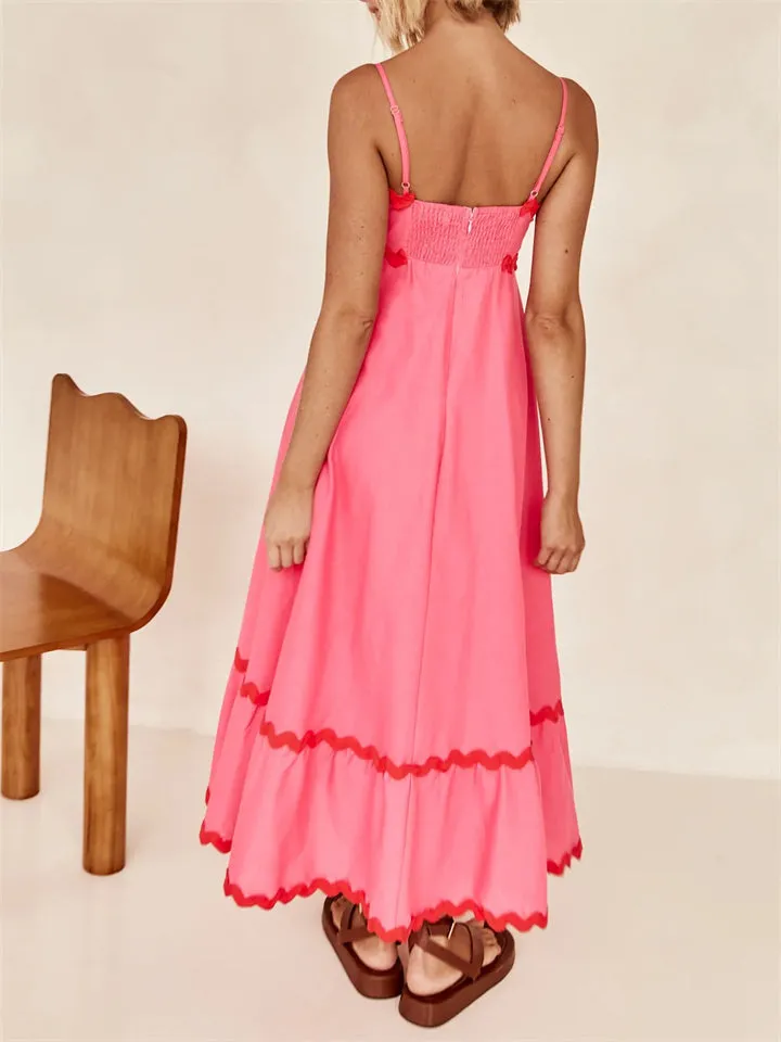 Ladies Summer New Trendy Beach Strappy Dresses