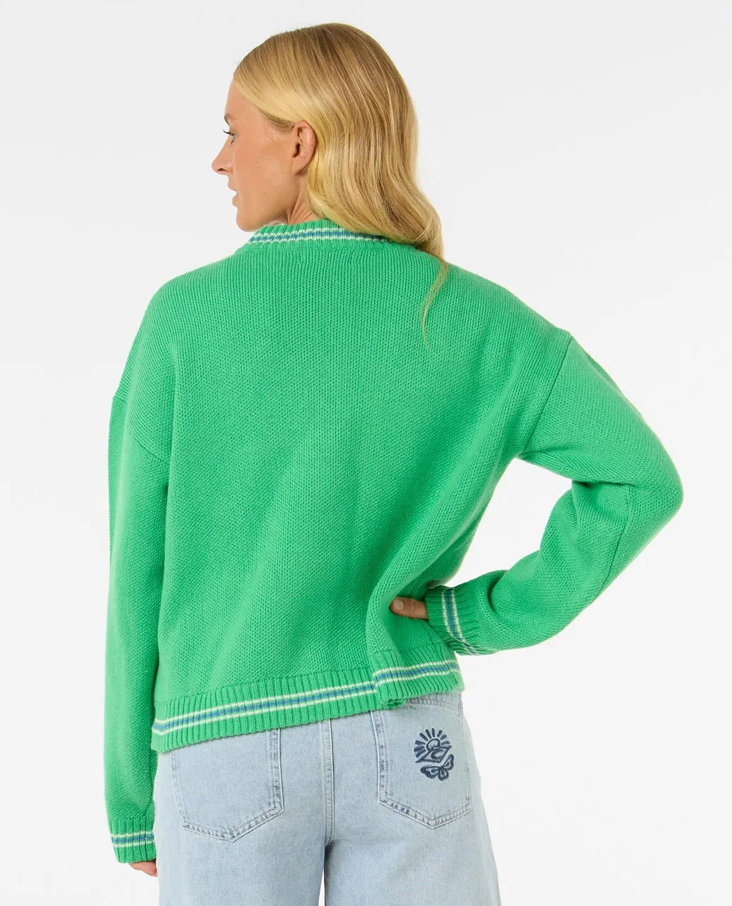 Las Dalias RCG Sweater - Green