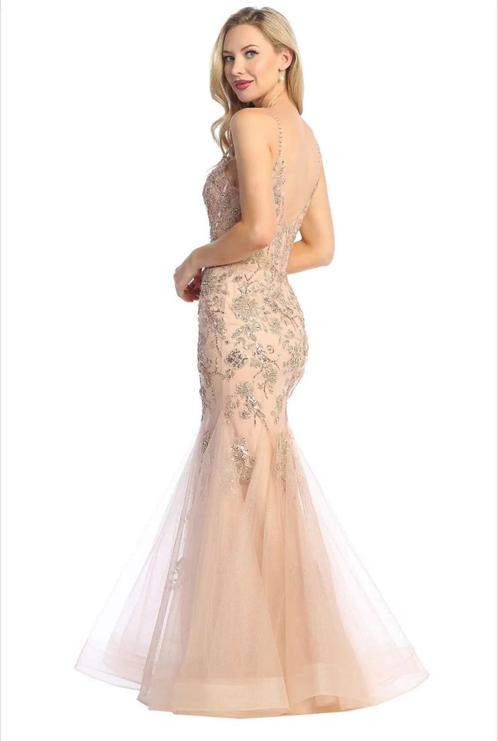 Let’s Evening Gown 7873L
