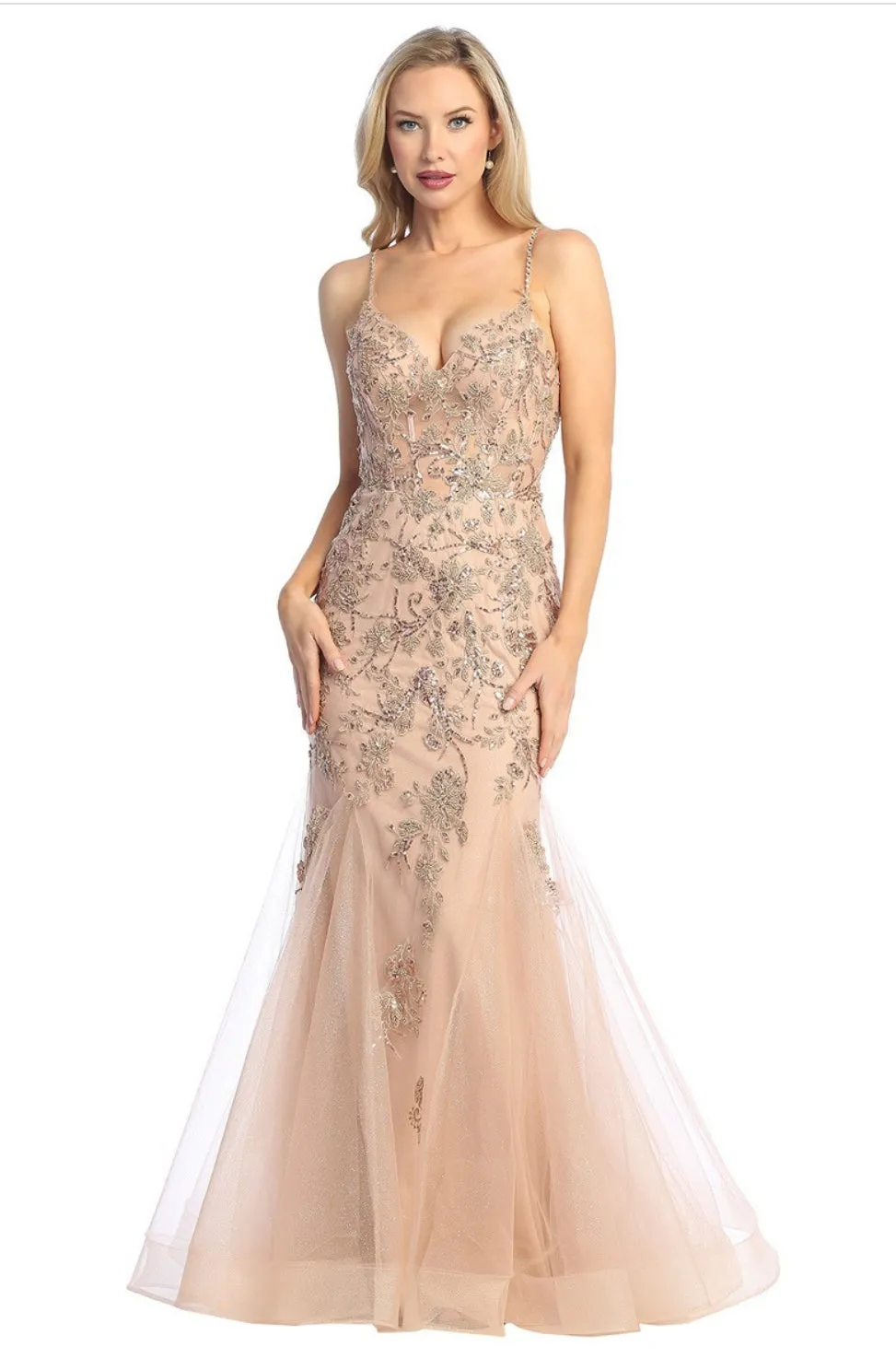Let’s Evening Gown 7873L