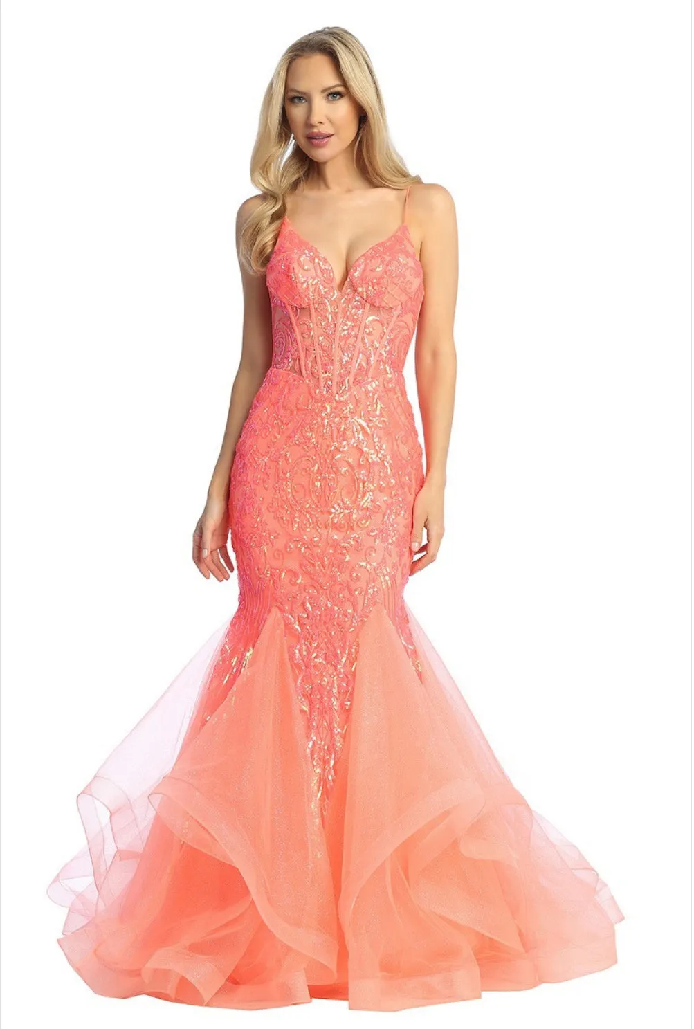 Let’s Evening Gown 7878