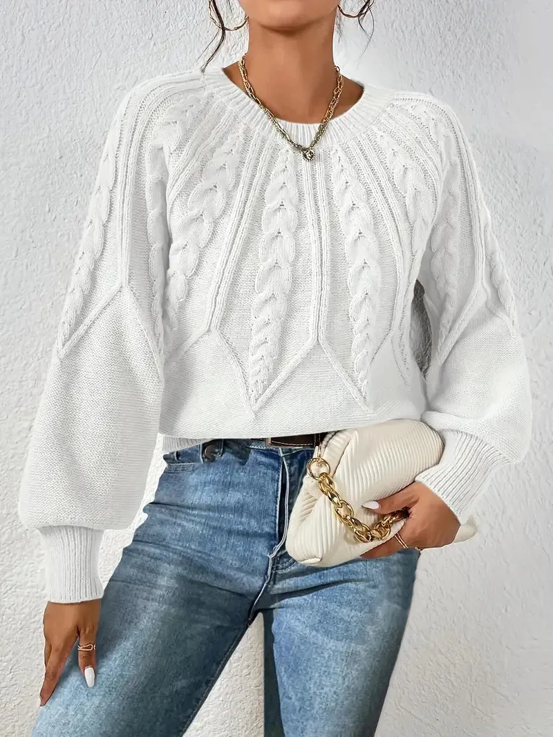 Liam™ - Cozy Cable Knit Sweater