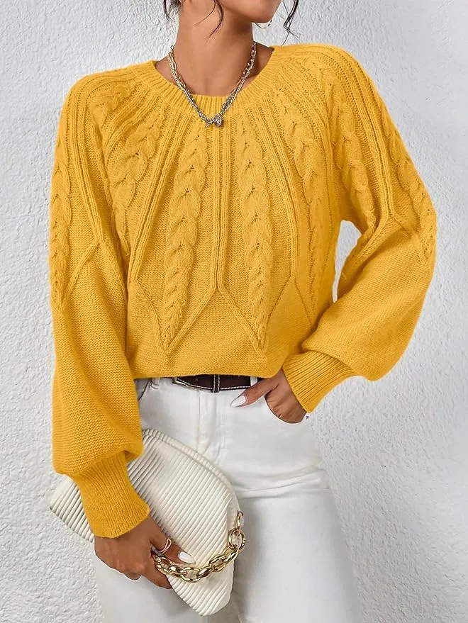 Liam™ - Cozy Cable Knit Sweater