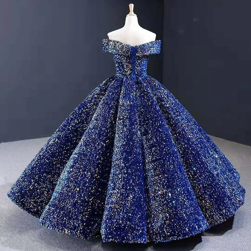 LONG DRESS "OCEAN SEA"
