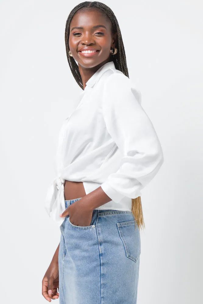 Long Sleeve Shirt White