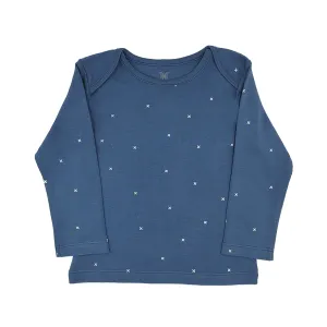 Long Sleeve T-Shirt Navy Stars